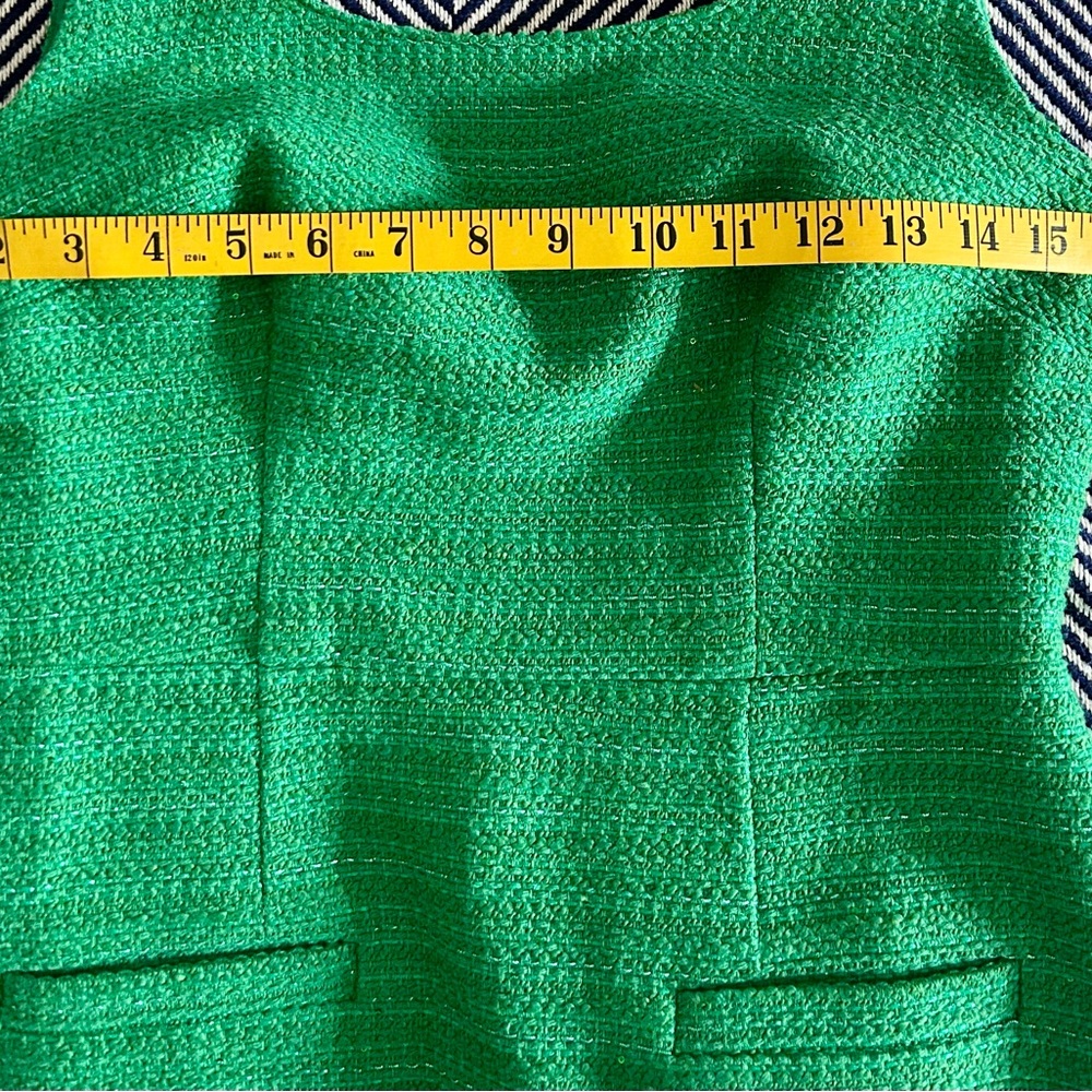 J.Crew Tweed Sequined Mini Shift Dress Size 4 - Picture 14 of 15